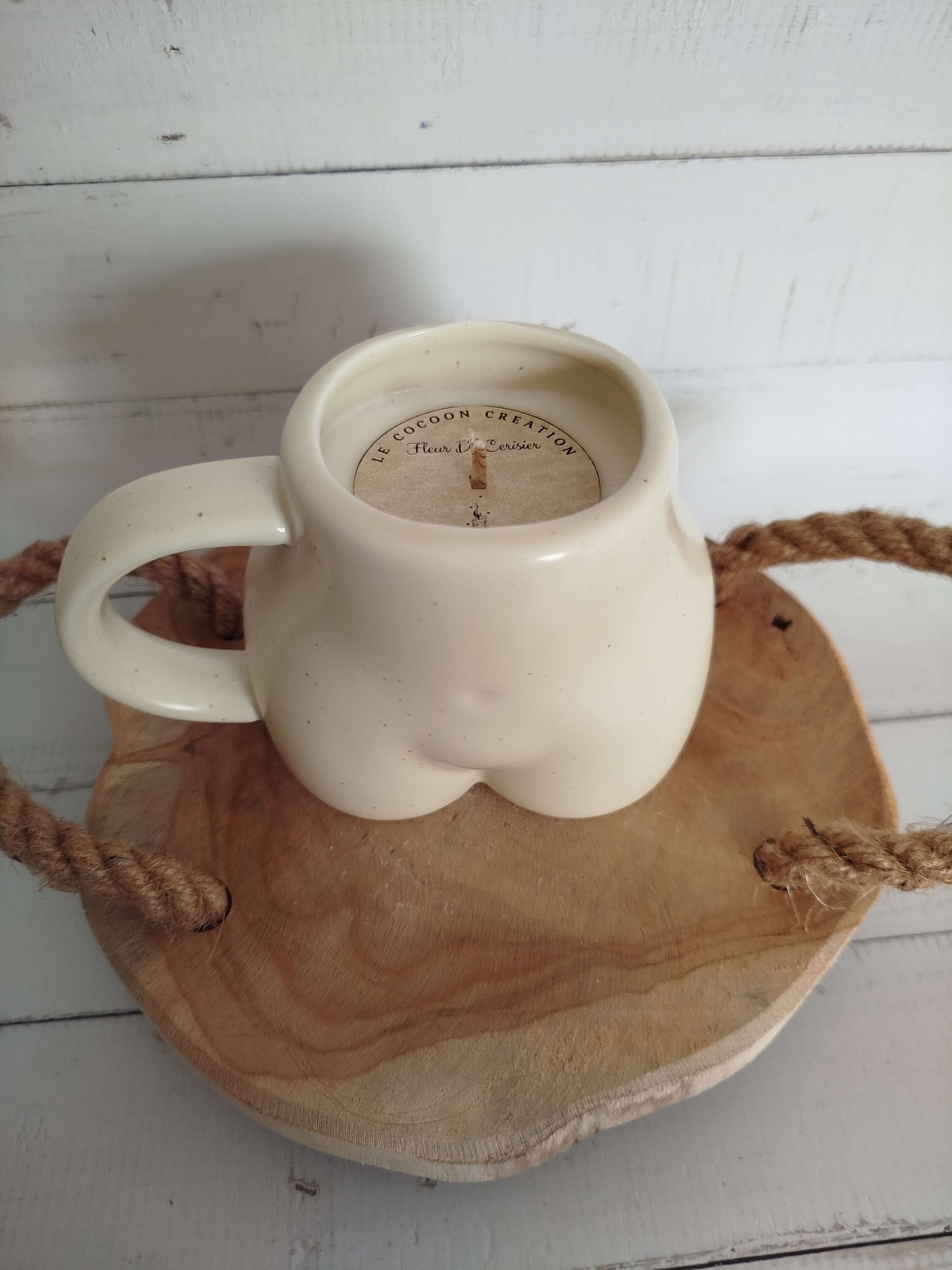 Bougie Fleur De Cerisier Corps de Femme