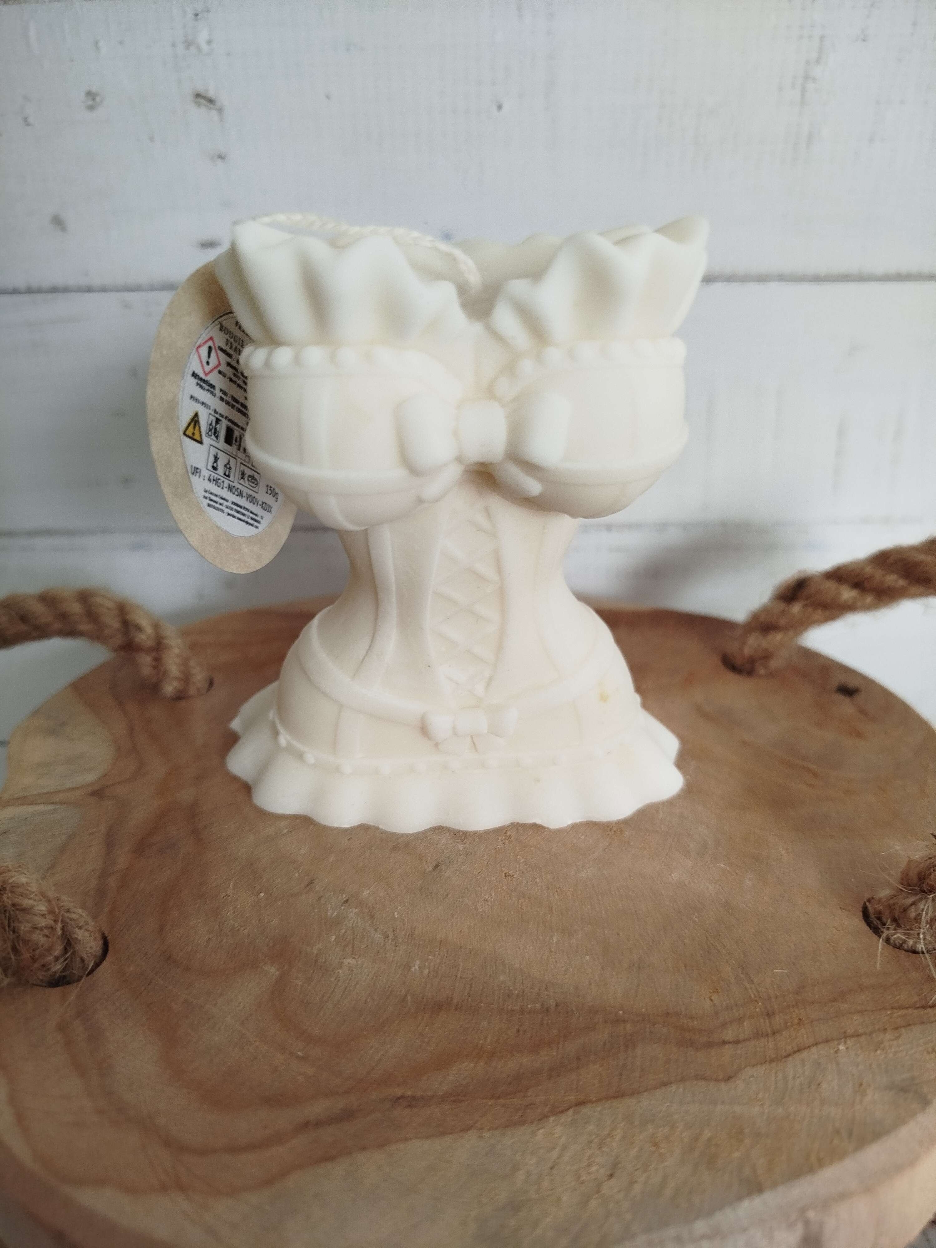 Bougie Corset Framboise-Citron