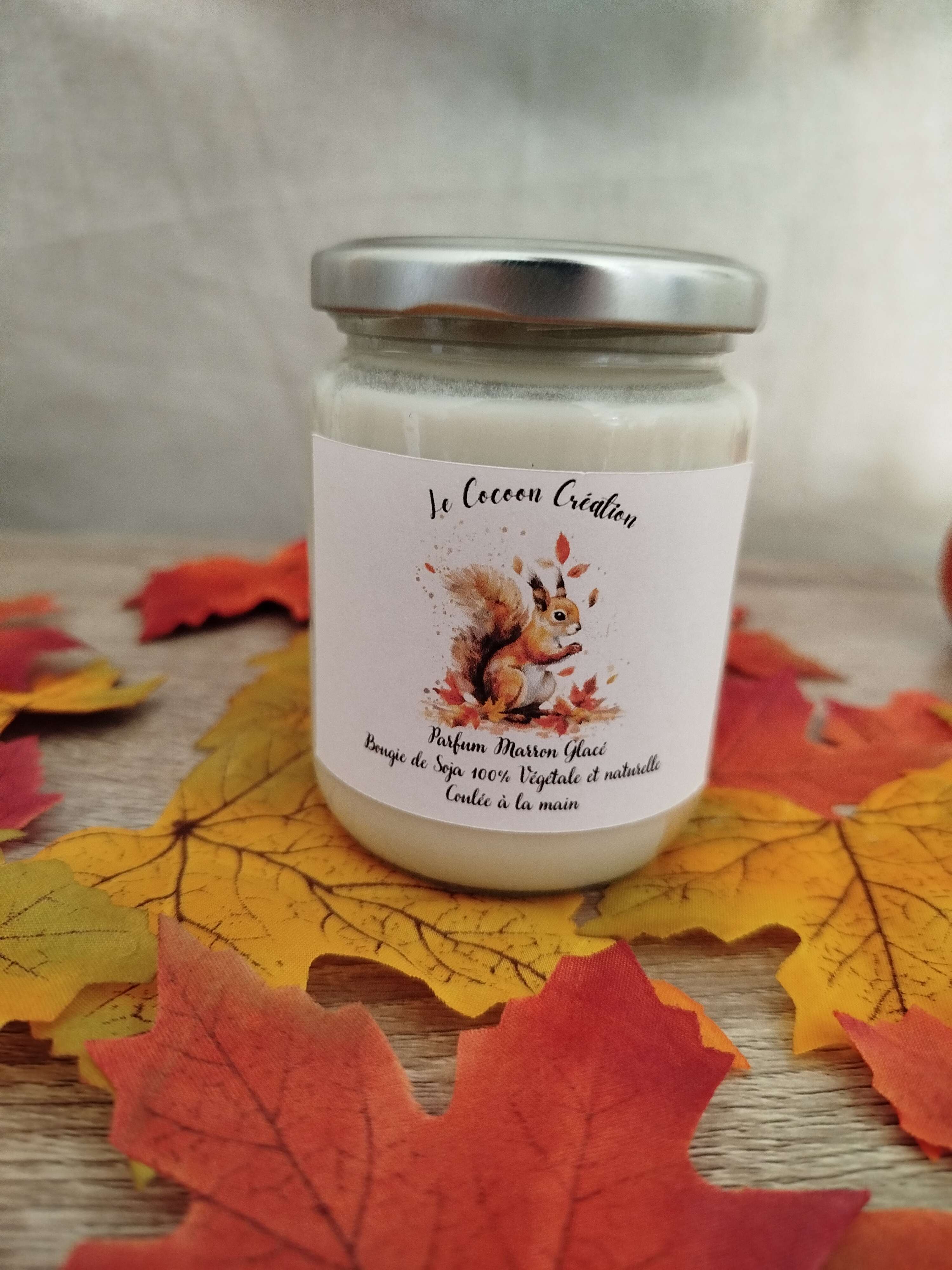 Bougie Marron Glacé 240ml