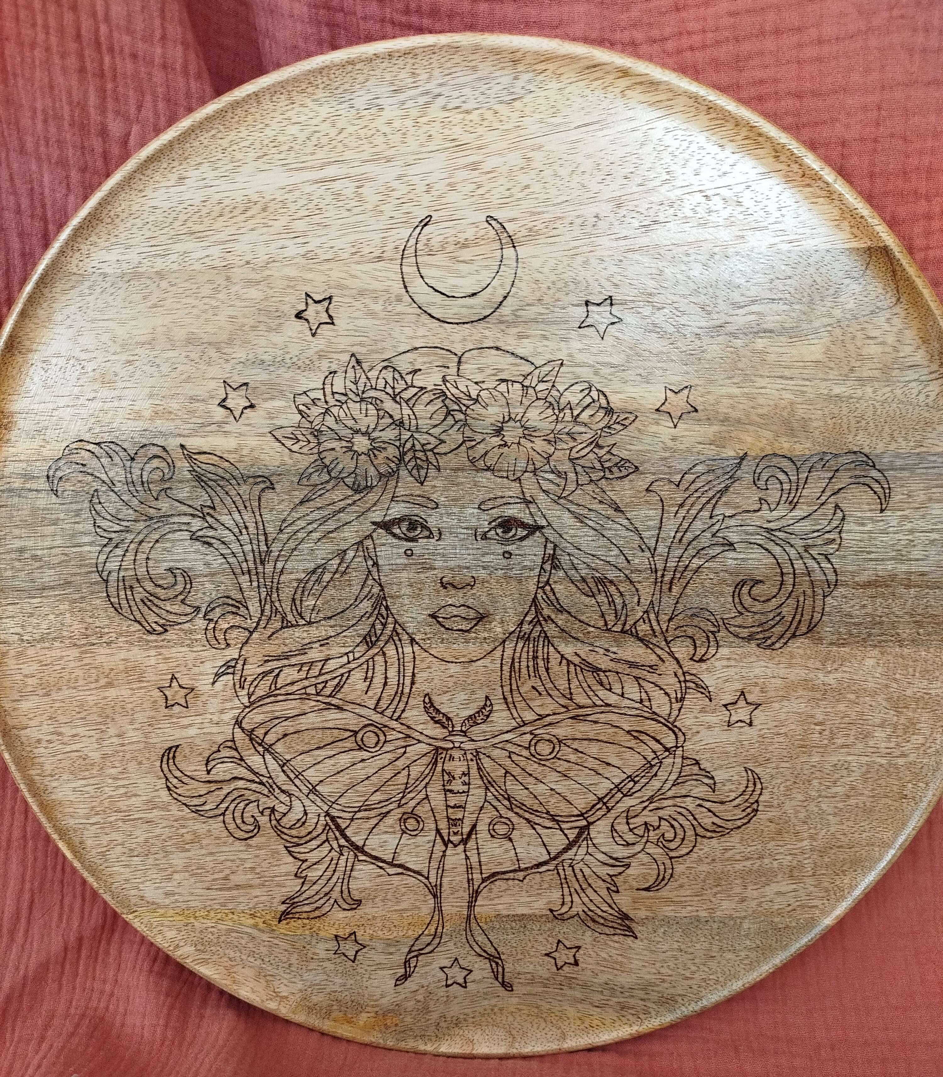 Grand plateau Femme Bohème