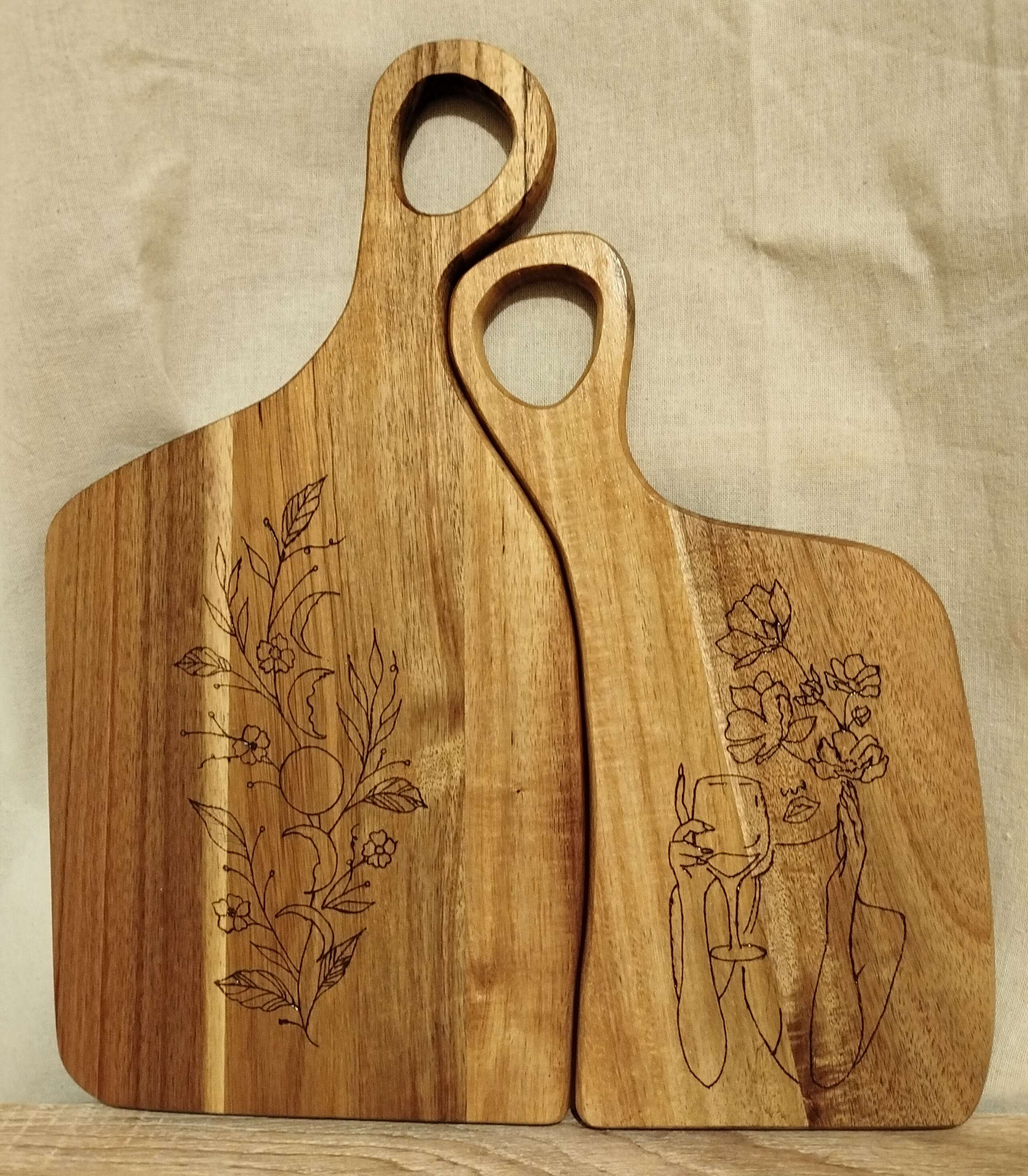 Double planche Lune / Femme