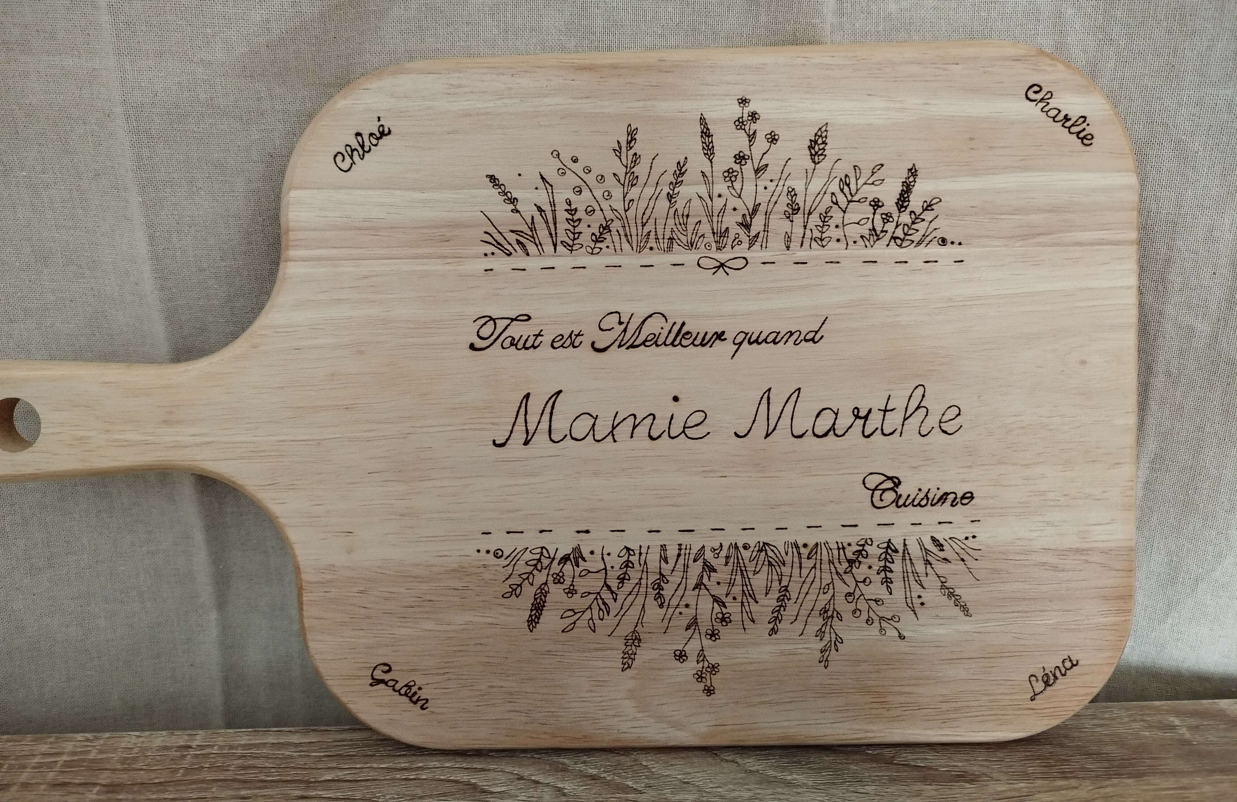 Planche pour Mamie