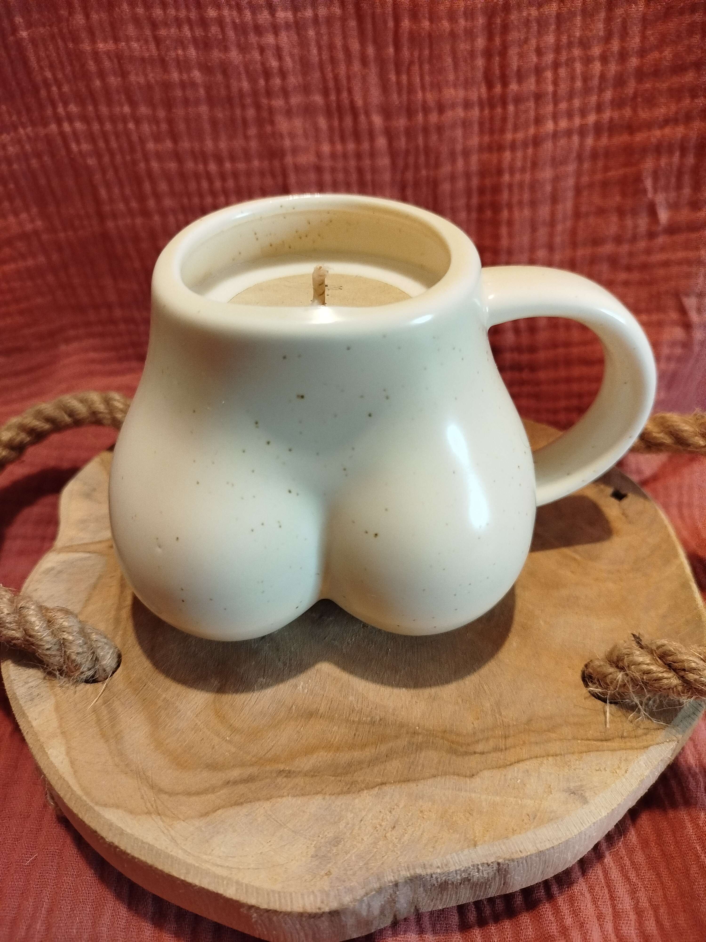 Bougie Tasse Femme Fleur de Cerisier - Vue supplémentaire 1