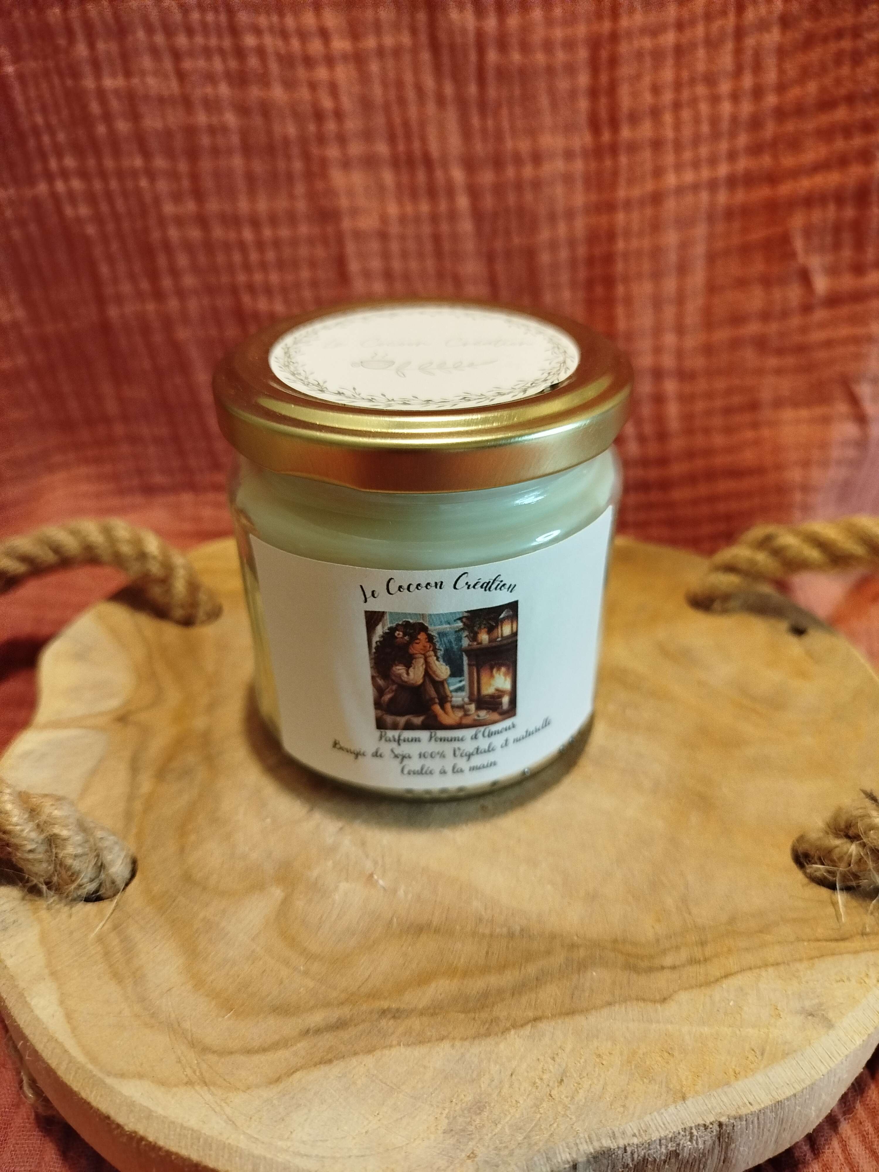 Bougie 212ml Pomme d'amour