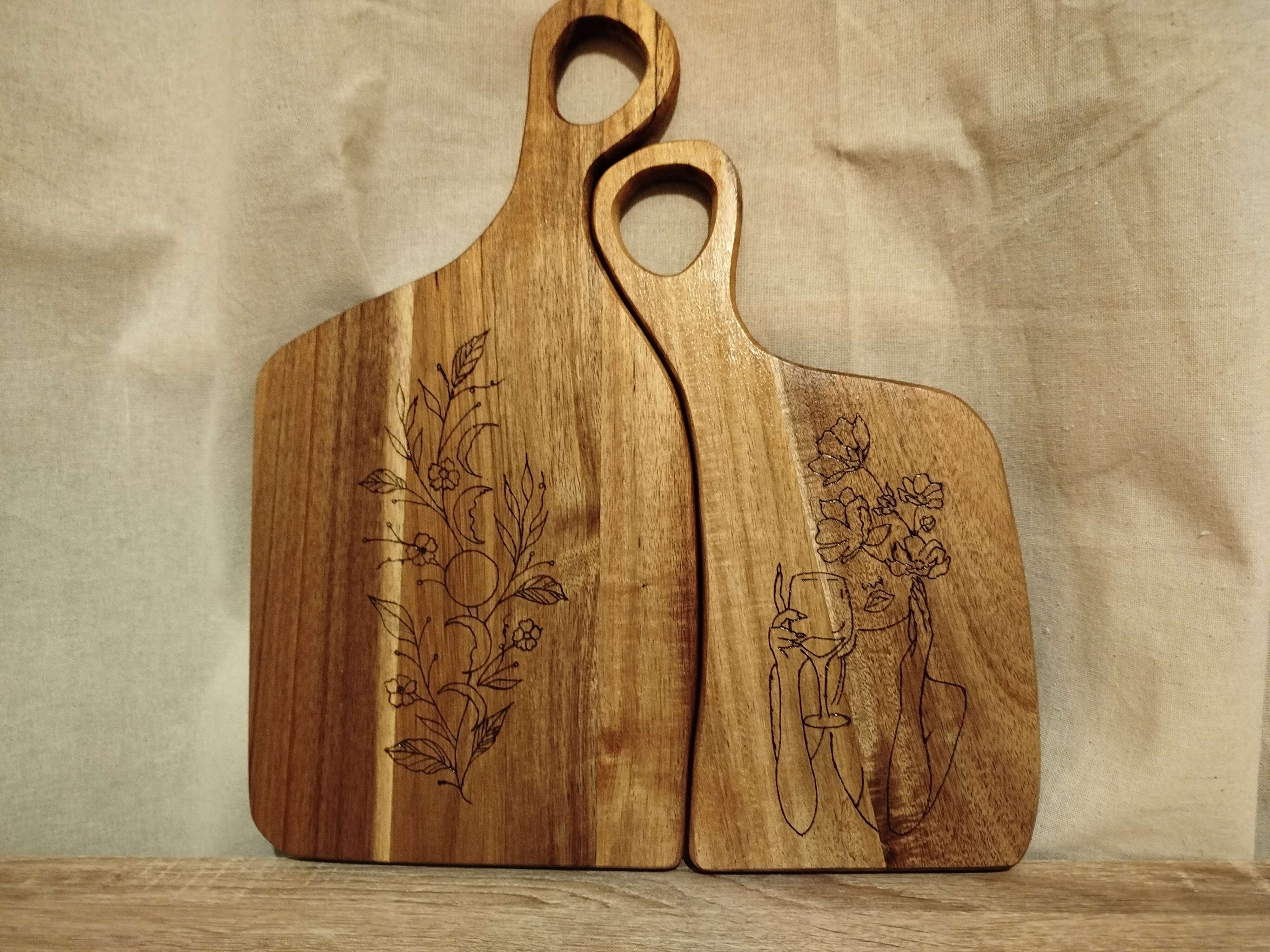 Double Planche Lune/Femme