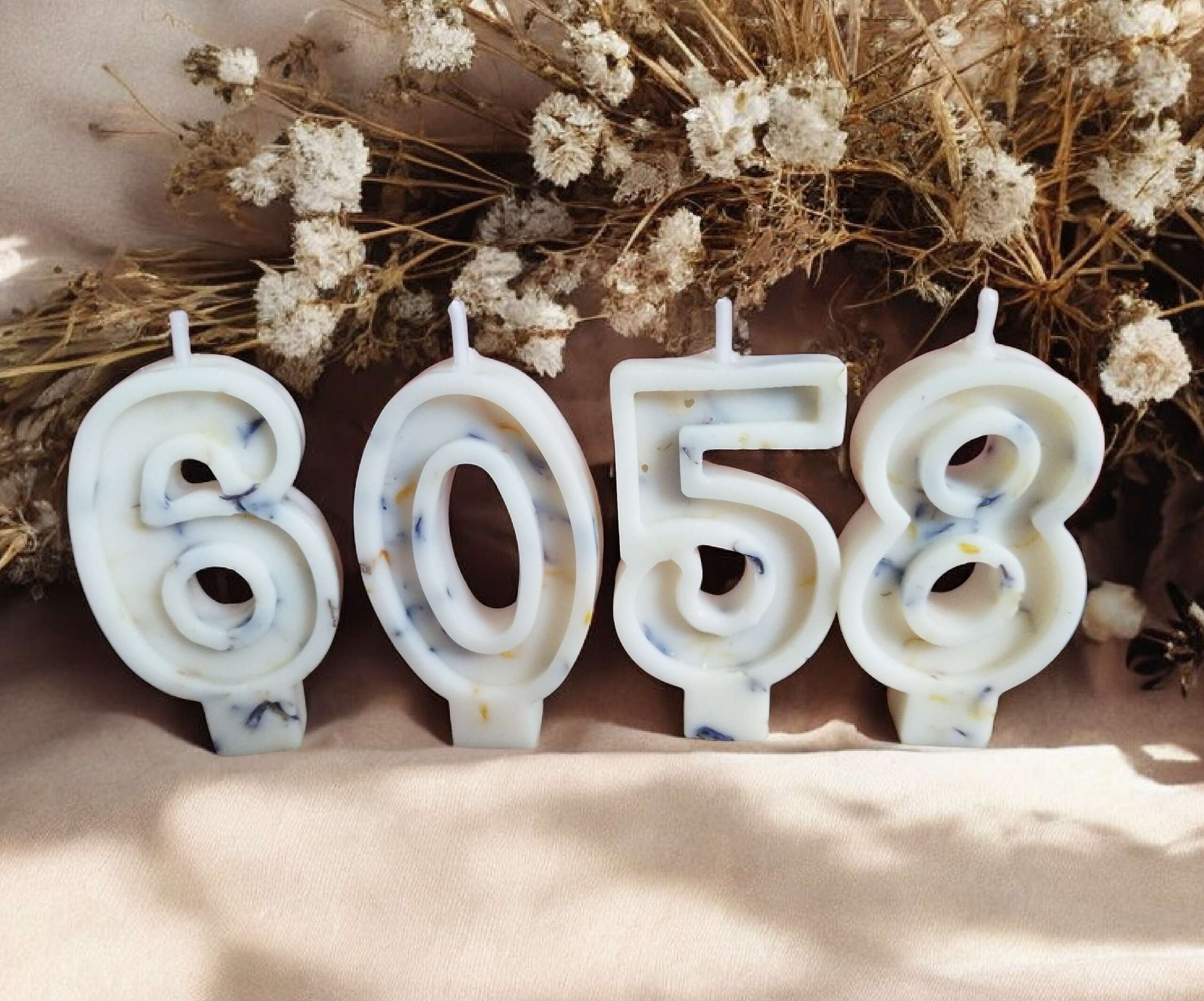 Bougie Chiffre de 1 à 9