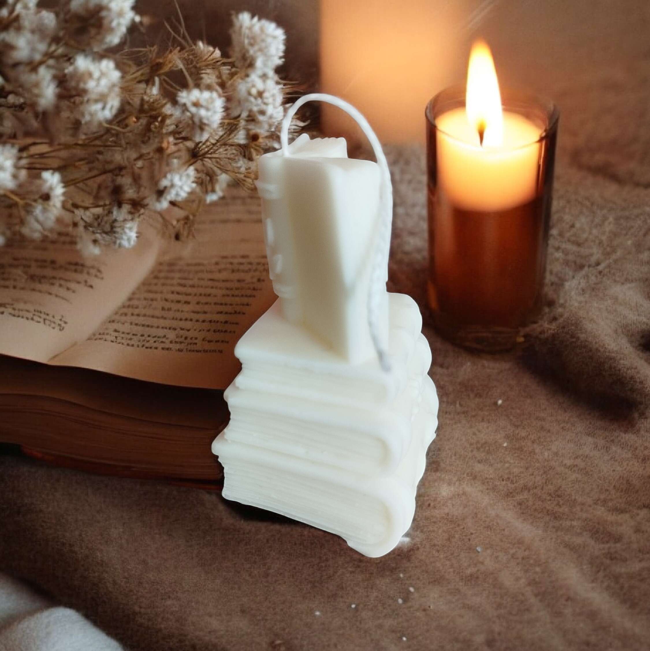 Bougie Livres - Vue supplémentaire 1