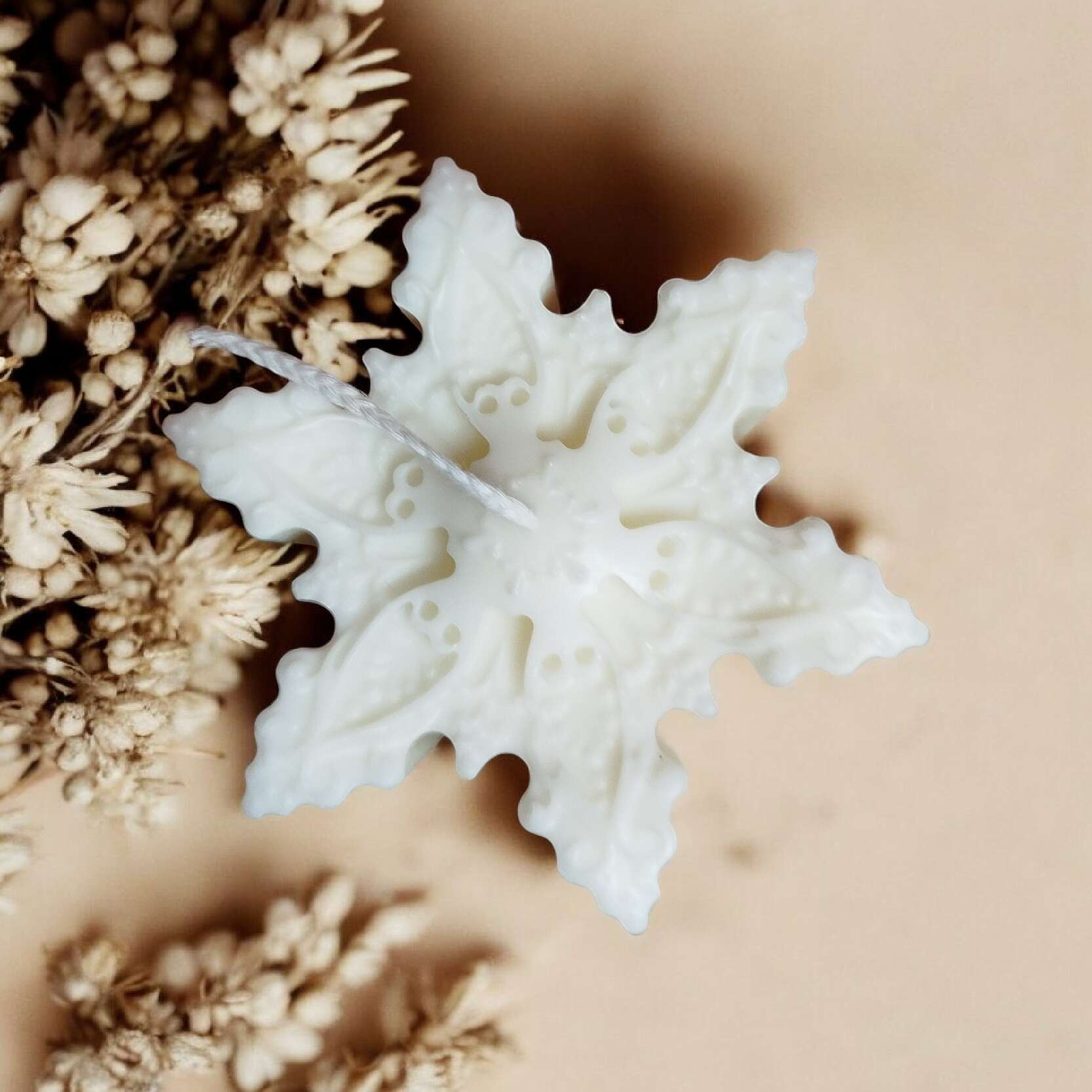 Bougie Flocon de Neige