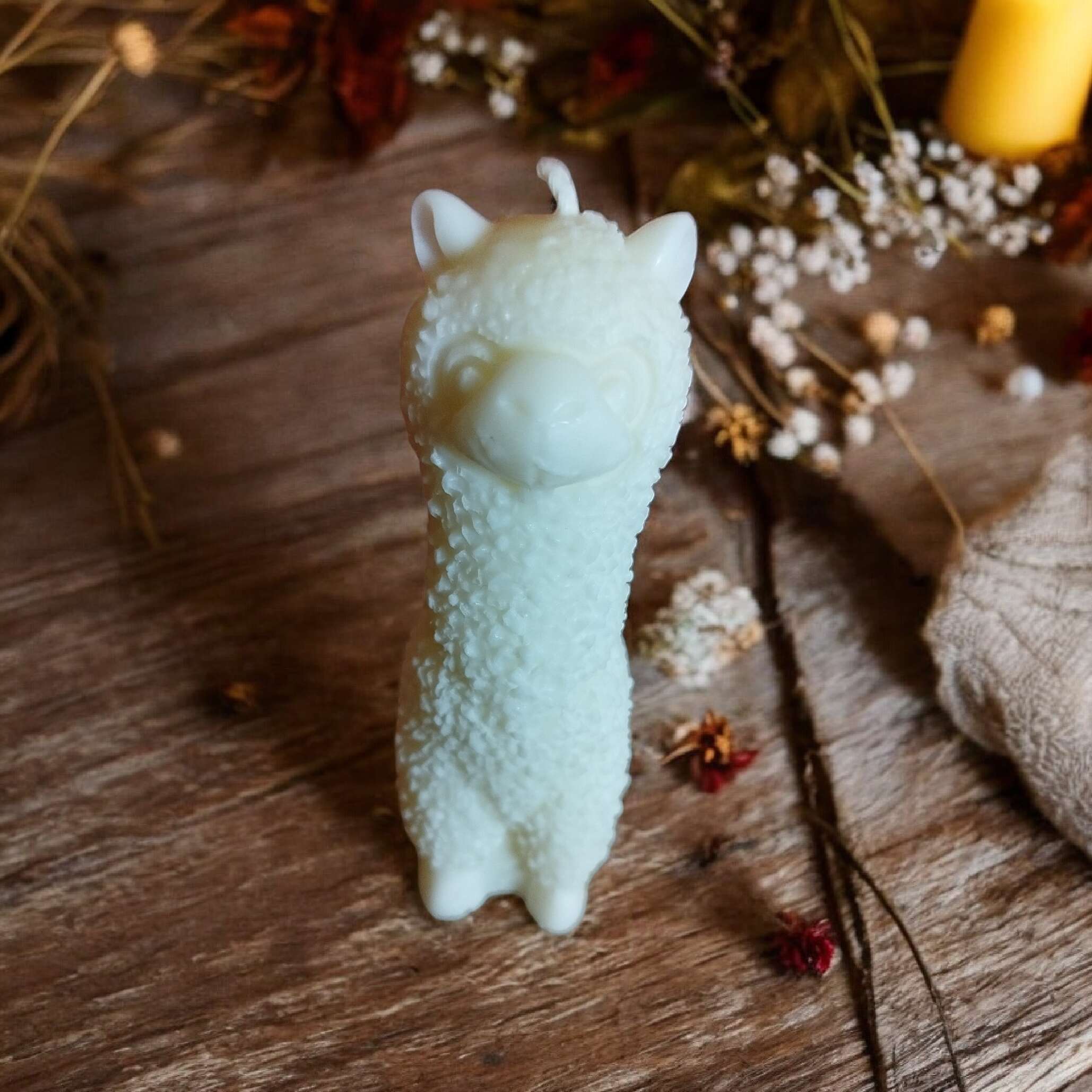 Bougie Lama - Vue supplémentaire 1