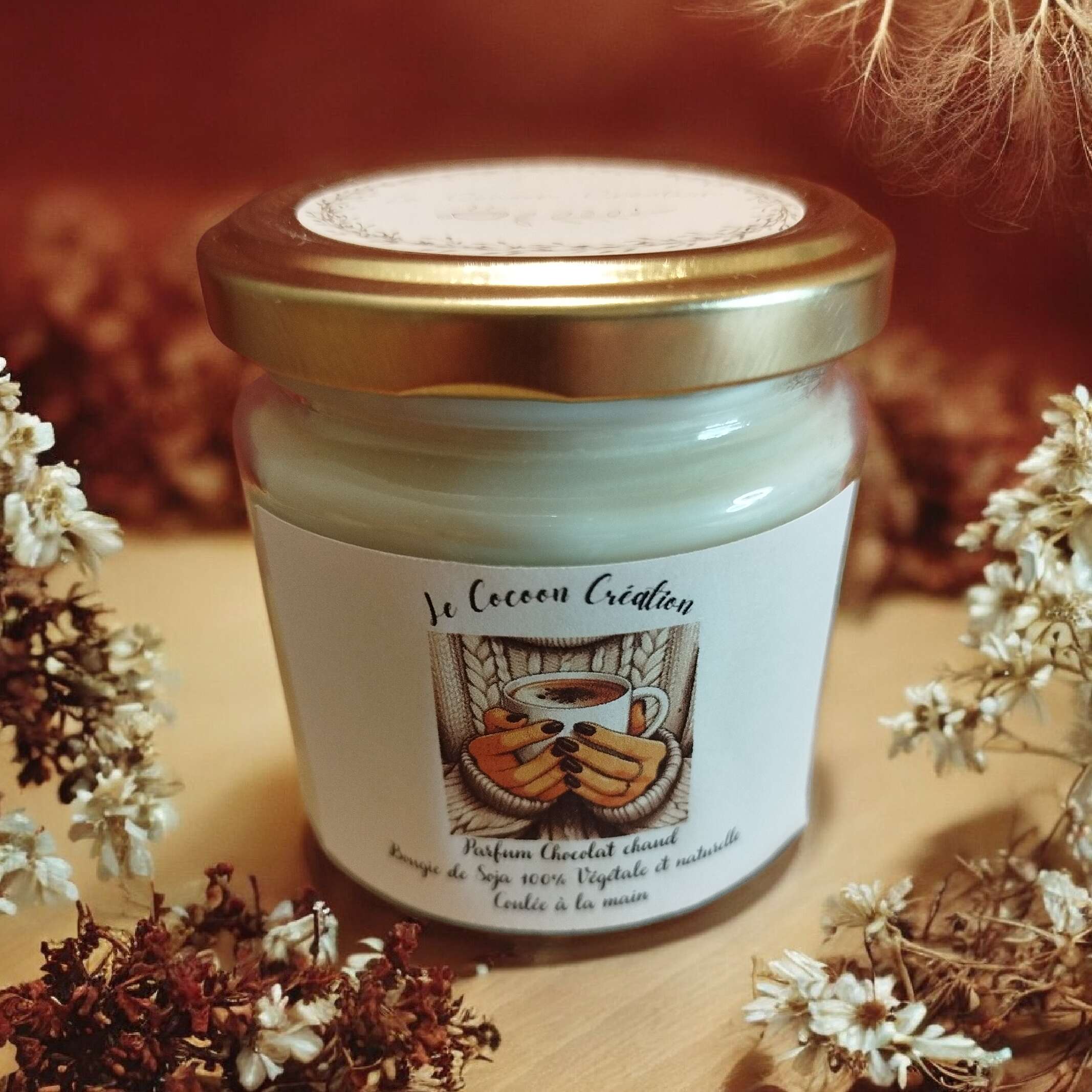 Bougie 212ml Chocolat Chaud