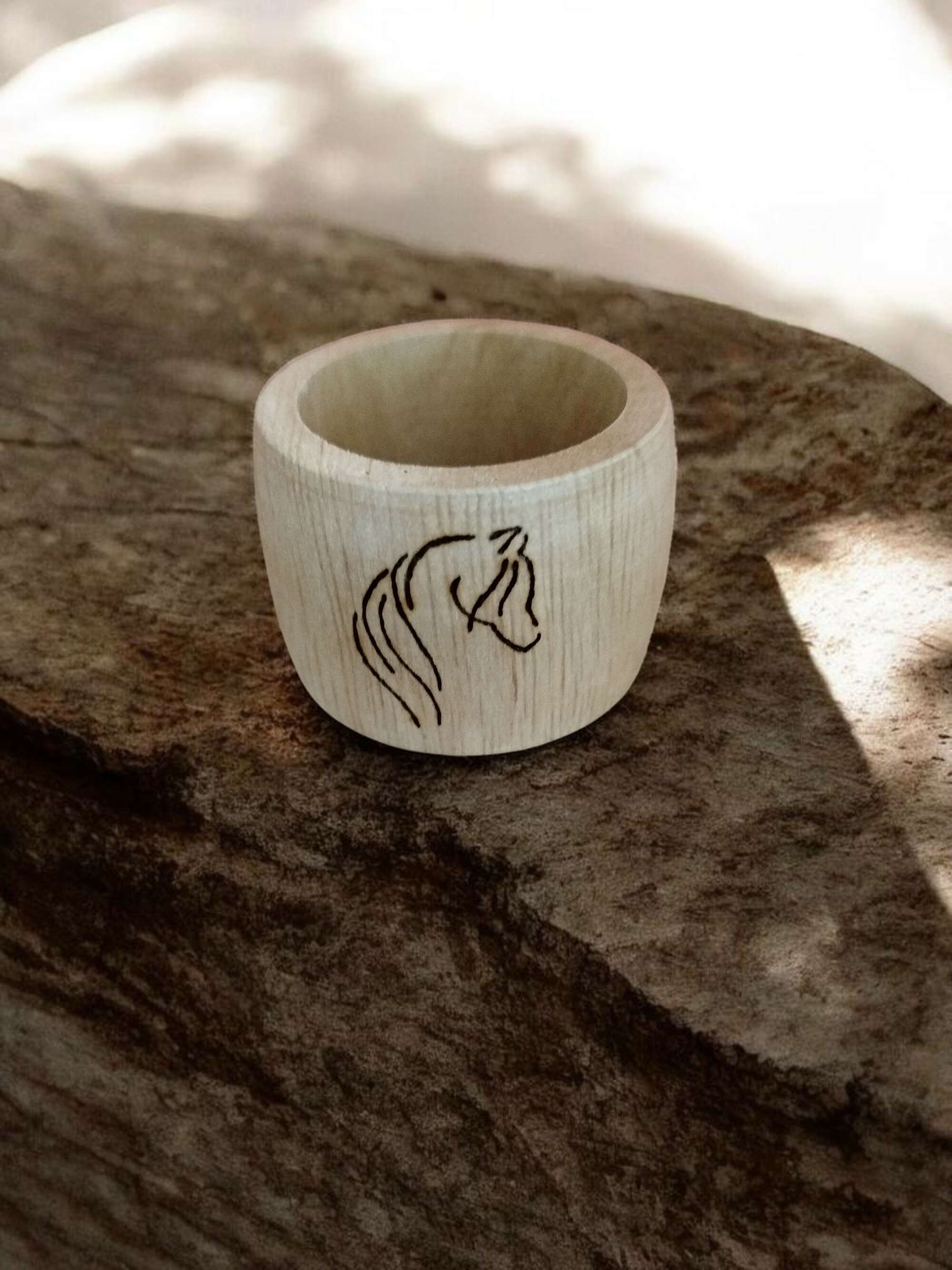 Rond de serviette Cheval