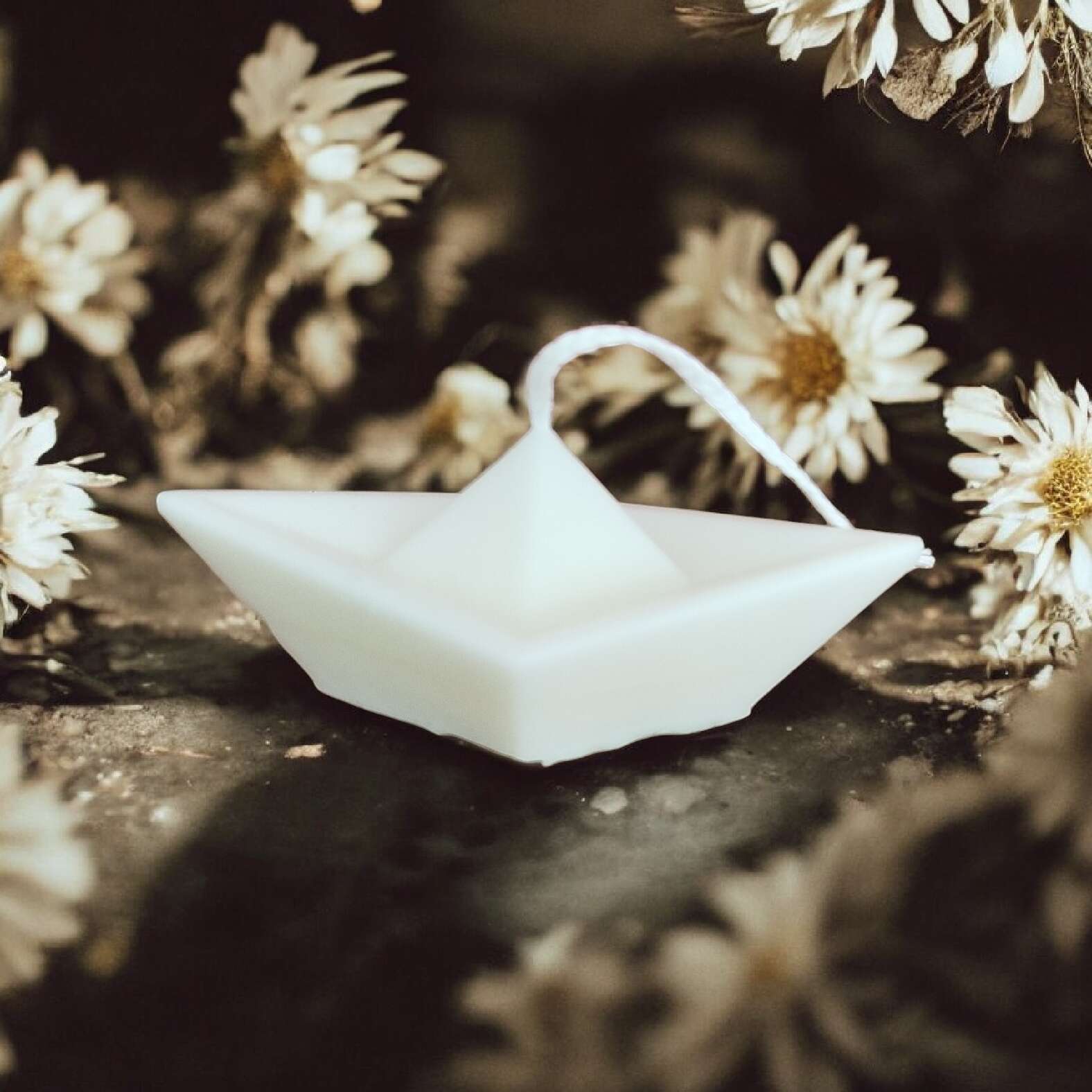 Bougie Bateau Chocolat chaud