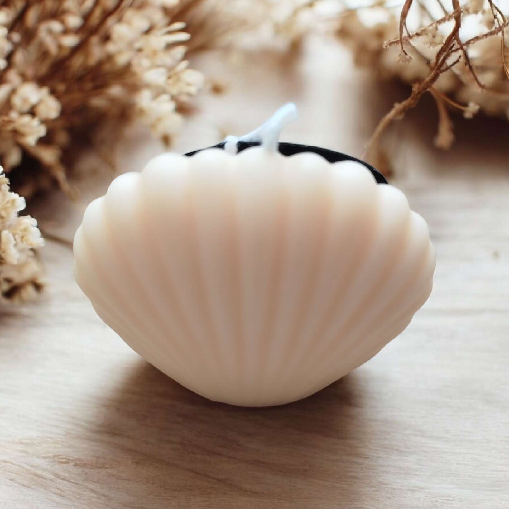 Bougie Coquillage Monoï-Clémentine