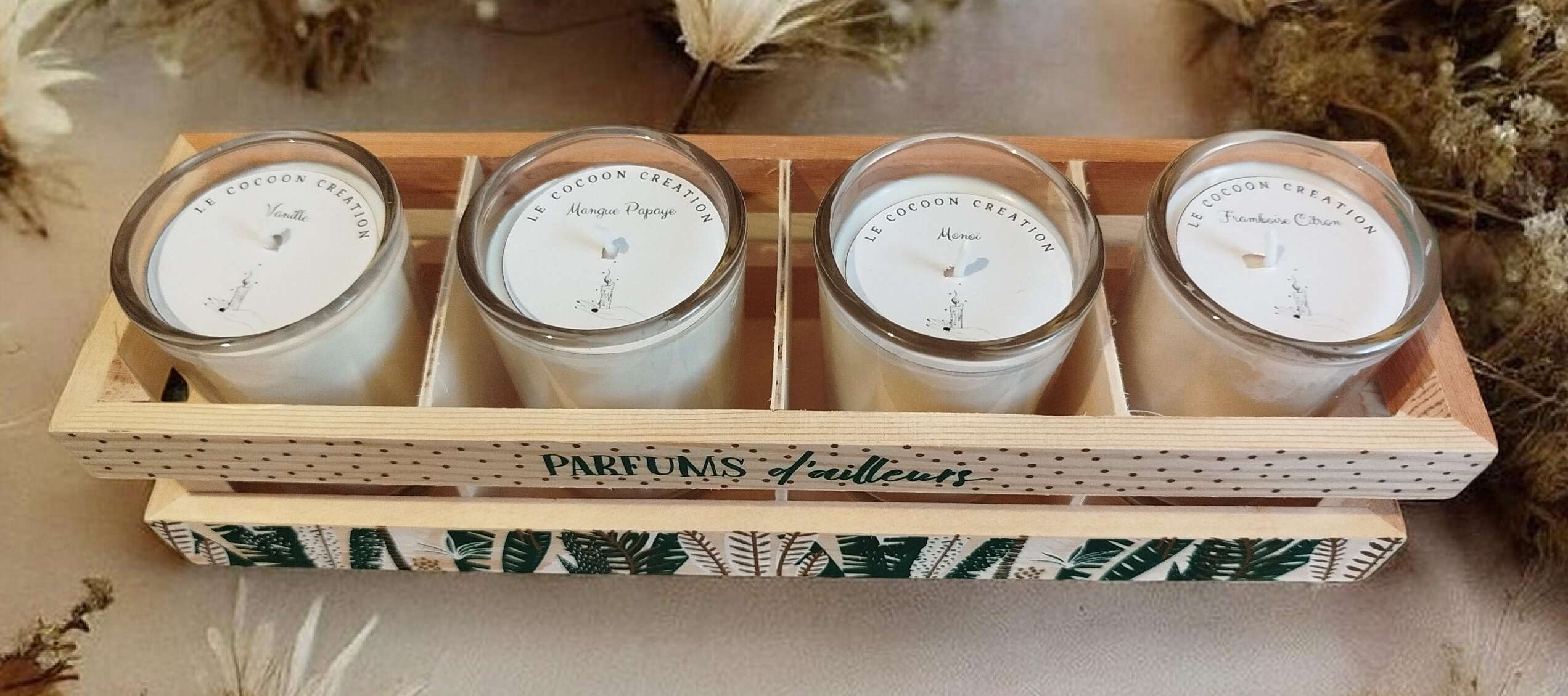 Coffret Bougies Parfums D'ailleurs - Vue supplémentaire 1