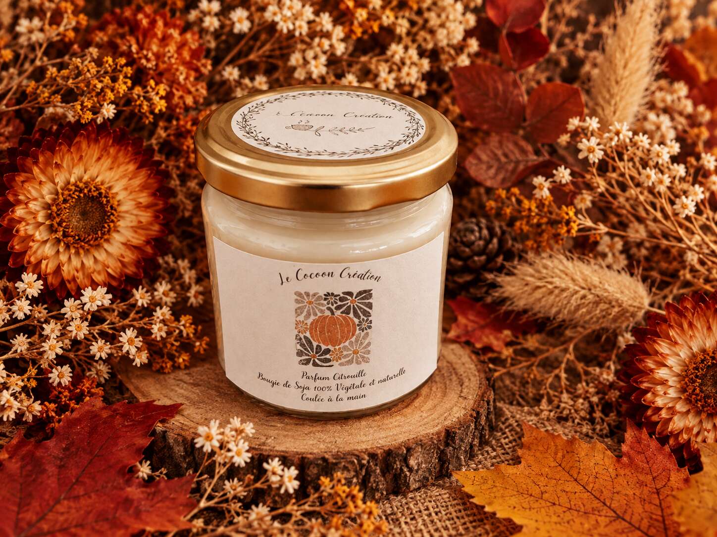 Bougie 212ml Citrouille